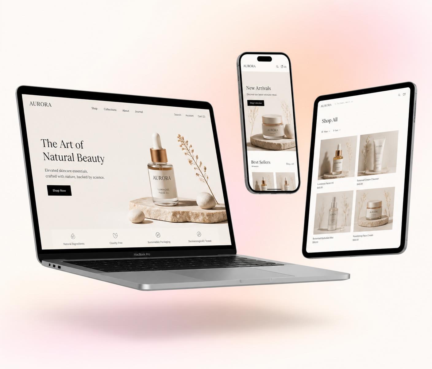 Multi-device store preview